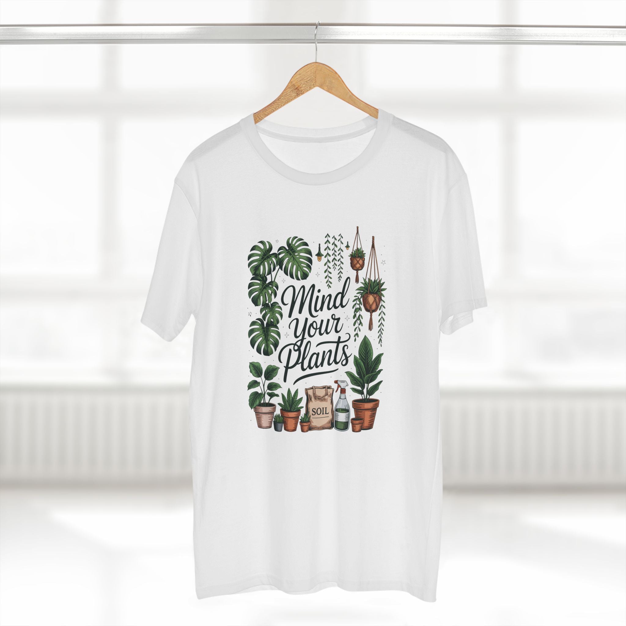 Mind Your Plants - Mens Adult Staple Tee