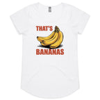 That's Bananas Women's AS Colour Scoop Neck T-Shirt