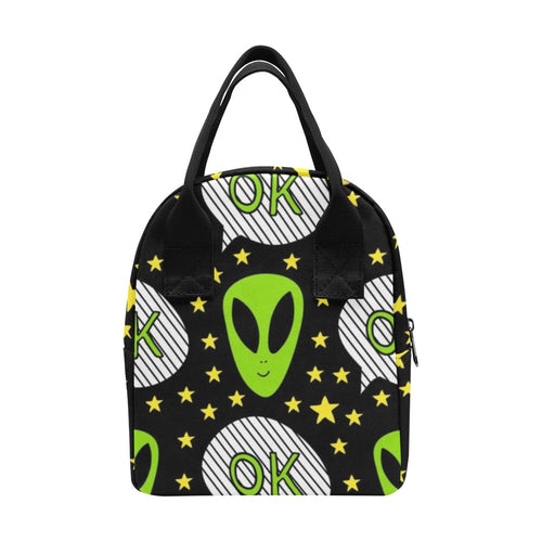Alien OK - Zipper Lunch Bag Zipper Lunch Bag Printed Offshore