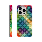 Circle Pattern - Apple iPhone Tough case iPhone 15 Pro iPhone Tough Case Globally Fulfilled