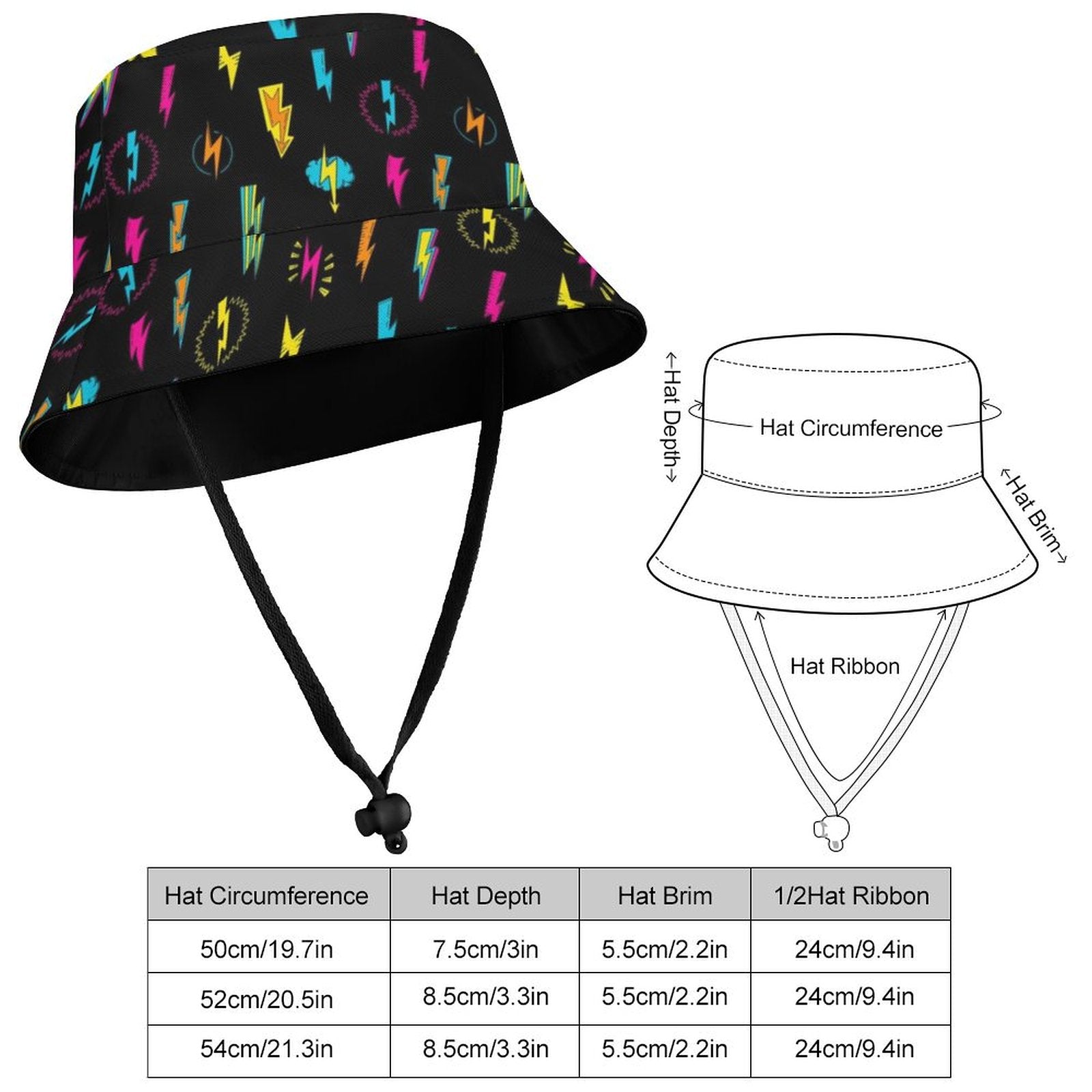 Fun Lightning - Kids Bucket Hat