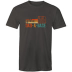 Dad Jokes Dad-A-Base - Mens T-Shirt Charcoal Mens T-shirt Dad Printed In Australia Tech