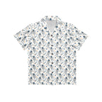 Astronauts And Rocket Ships Junior Kids Hawaiian Shirt