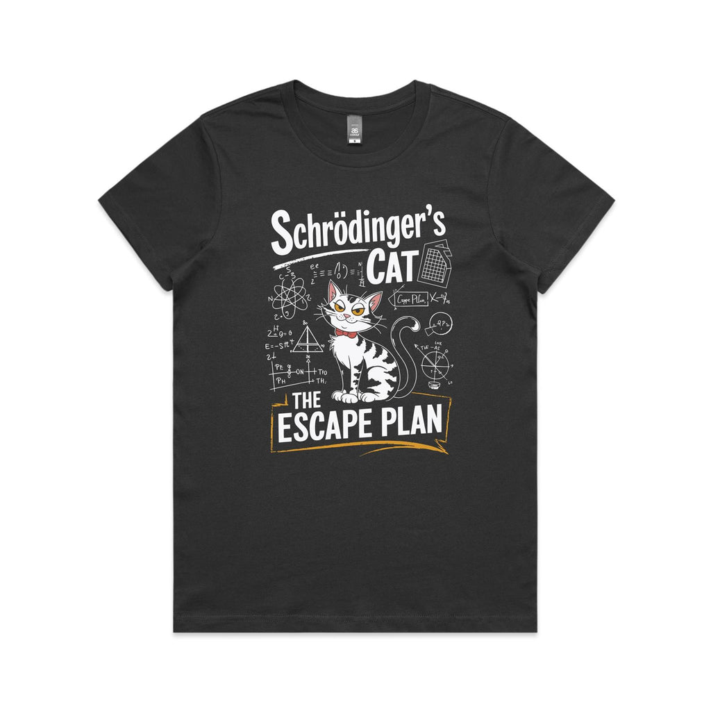 Schrodinger's Cat The Escape Plan Women's AS Colour T-shirt