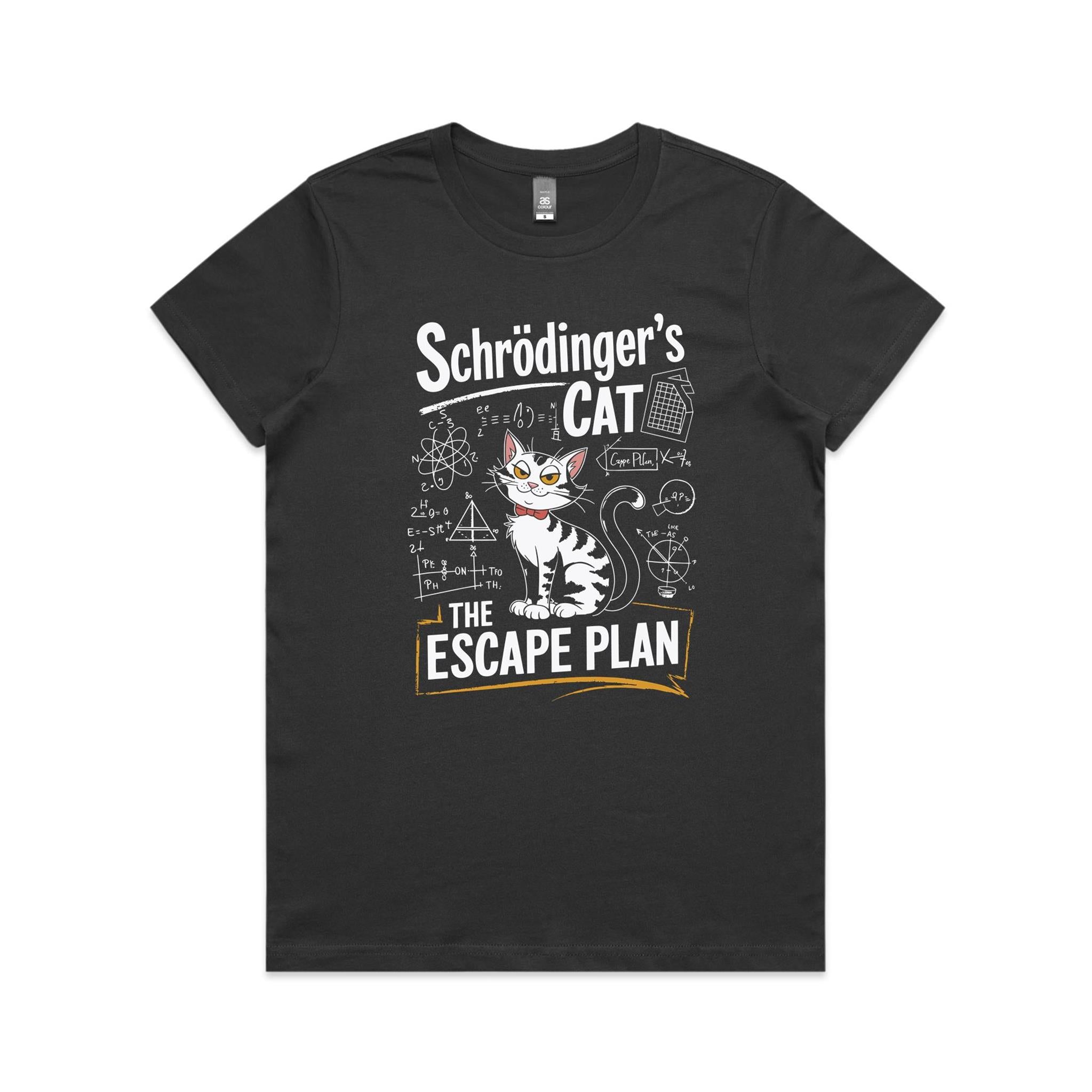 Schrodinger's Cat The Escape Plan Women's AS Colour T-shirt