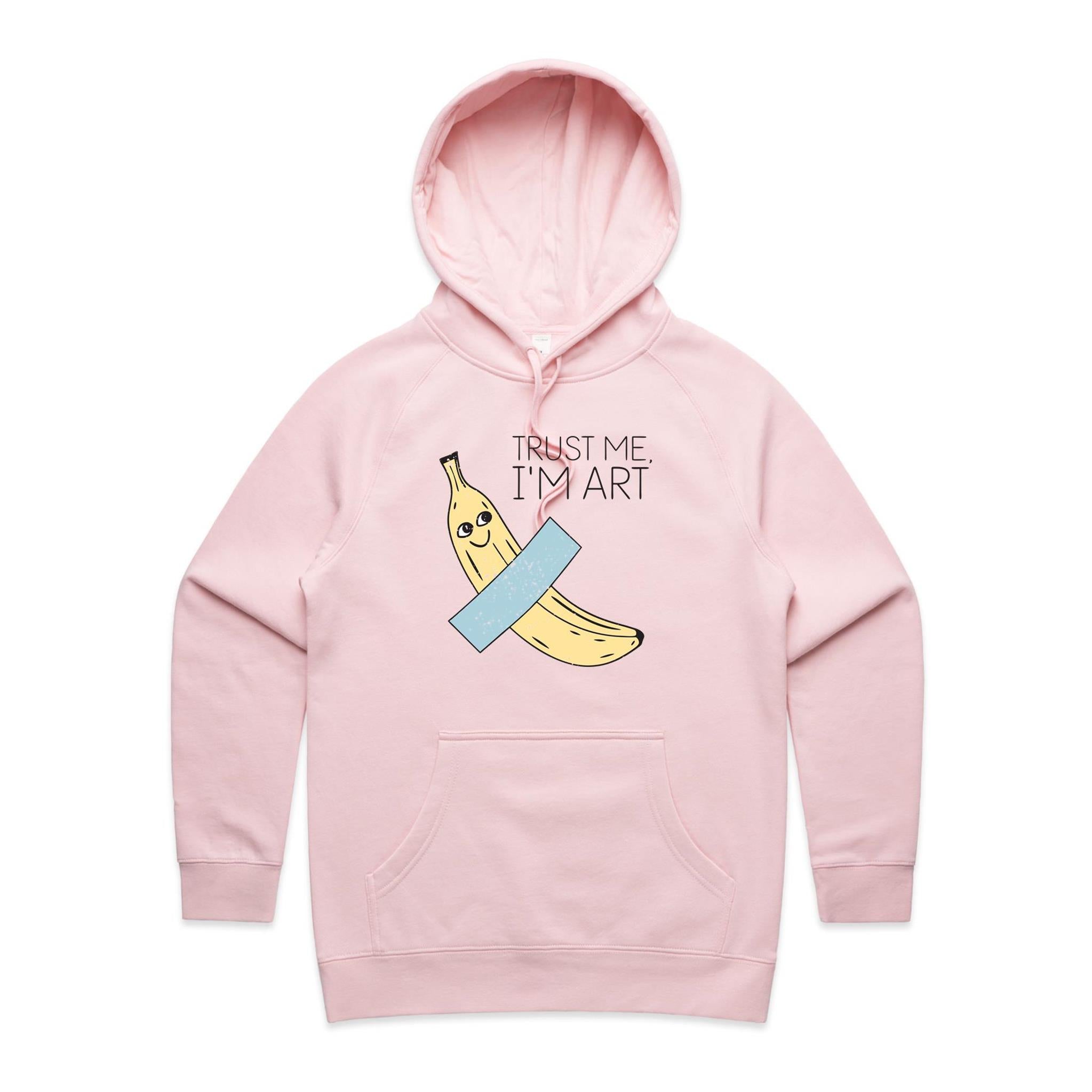 Banana Tape, Trust Me I'm Art Women's AS Colour Hoodie