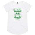 Life's Too Short Not To Be Yourself - Womens Scoop Neck T-Shirt