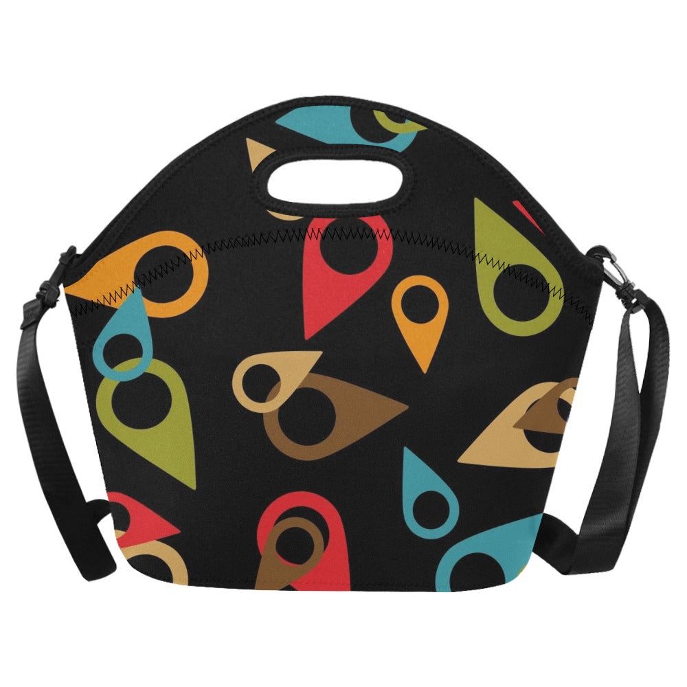 Where Am I - Neoprene Lunch Bag One Size Neoprene Lunch Bag Printed Offshore