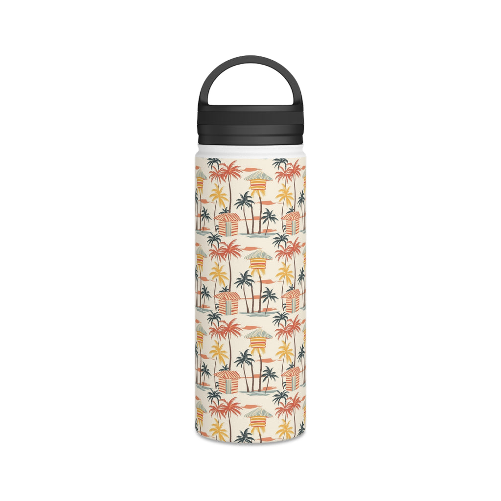 Beach Shack Stainless Steel Water Bottle, Handle Lid Stainless Steel Water Bottle With Handle Lid Globally Fulfilled Surf