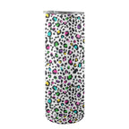 Animal Print In Colour - 20oz Tall Skinny Tumbler with Lid and Straw