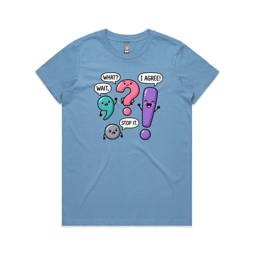 Funny Punctuation Women's AS Colour T-shirt
