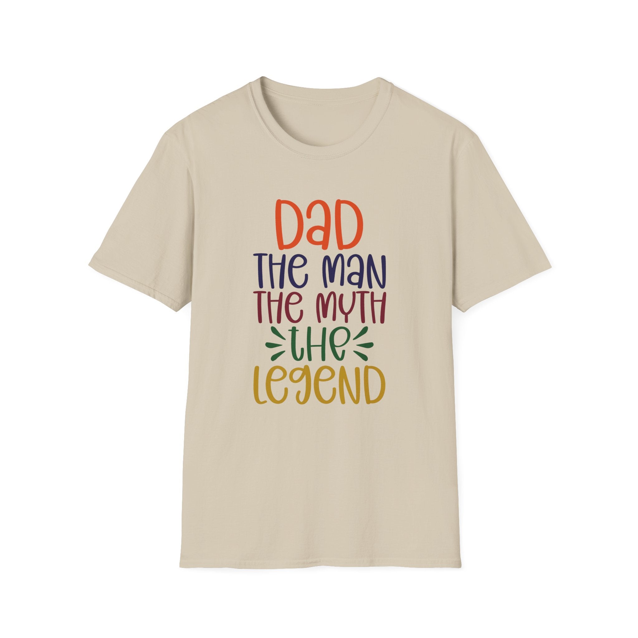 Dad, The Man, The Myth, The Legend - Unisex Softstyle T-Shirt