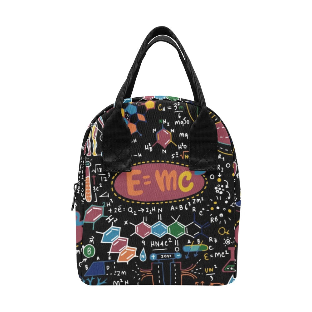 Science Time - Zipper Lunch Bag One Size Zipper Lunch Bag Printed Offshore