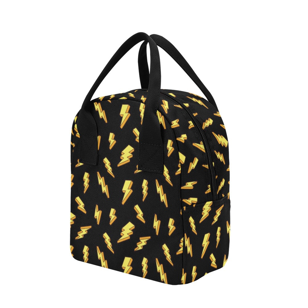 Lightning Bolts - Zipper Lunch Bag Zipper Lunch Bag Printed Offshore