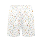Paw Print Men's Mid-Length Beach Shorts Men's Mid-Length Beach Shorts animal Printed Offshore