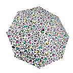 Animal Print In Colour - Semi-Automatic Foldable Umbrella (Model U12) One Size Semi-Automatic Foldable Umbrella (U12)