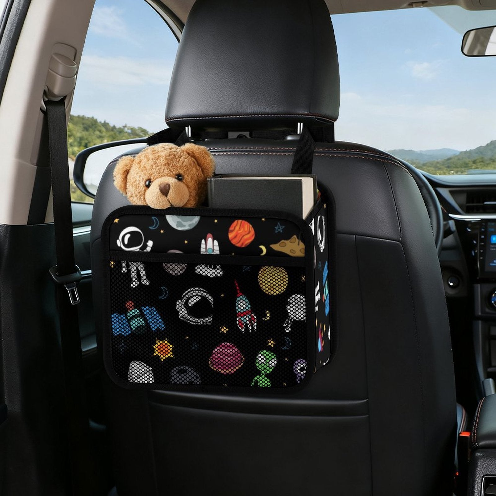 Fun Space Car Seat Back Organiser Car Seat Back Organiser Printed Offshore Space