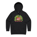Always Sweet Never Bitter Women's AS Colour Hoodie Black Womens Hoodie Coffee Food Printed In Australia