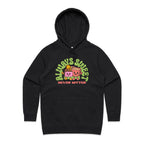 Always Sweet Never Bitter - Womens Hoodie Black Womens Hoodie Coffee Food Printed In Australia