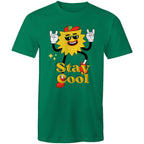 Stay Cool - Mens T-Shirt Kelly Green Mens T-shirt Printed In Australia