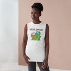 Snailing It Unisex Barnard Tank Open Arm Tank Top Australian Printer Fitness