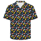 Colourful Chess Men's Crinkle Hawaiian Shirt