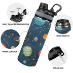 Galaxy - Insulated Water Bottle with Dual-Use Lid (18oz) Insulated Water Bottle with Dual-Use Lid (18oz) Printed Offshore