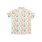 Cute Colourful Dinosaurs - Junior Kids Hawaiian Shirt