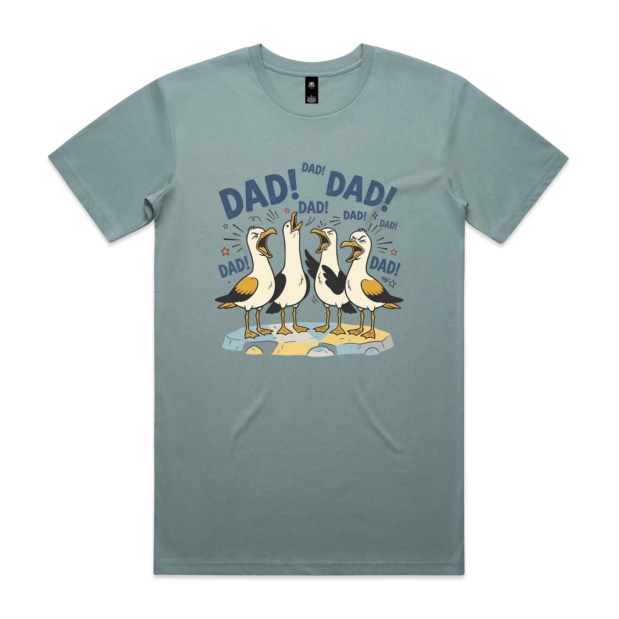 Dad Seagull Men's AS Colour T-shirt