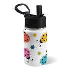 Ladybugs 12oz Kids Water Bottle with Straw Lid