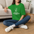 I'm Fine Drowning Thumbs Up Unisex T-shirt Irish Green Unisex Adult T-shirt Globally Fulfilled Positivity