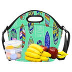 Surfboards - Neoprene Lunch Bag Neoprene Lunch Bag Printed Offshore
