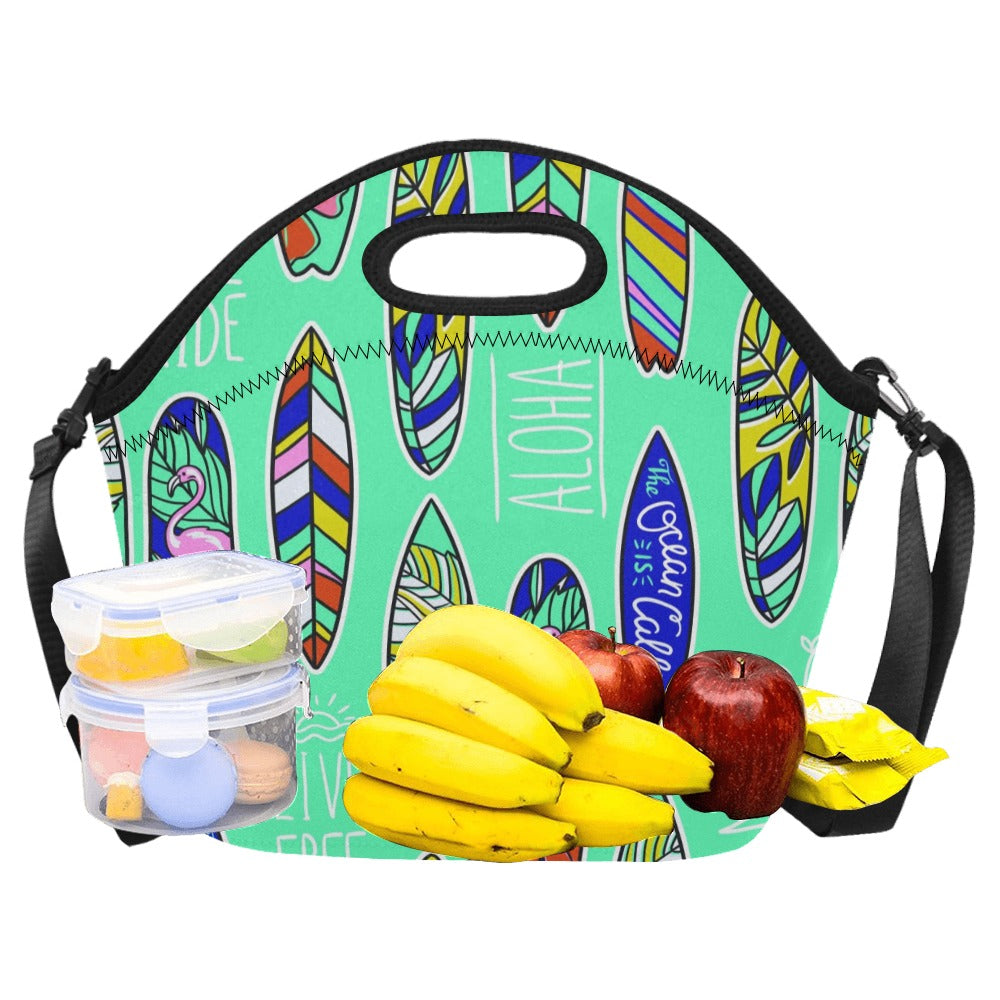 Surfboards - Neoprene Lunch Bag Neoprene Lunch Bag Printed Offshore