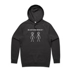 Bro, Have You Been Working Out, Stick Figures - Mens Hoodie Coal Mens Hoodie Fitness Printed In Australia
