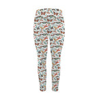 Pretty Moths And Butterflies Women's High Waist Pockets Yoga Leggings Women's High Waist Pockets Yoga Leggings animal Printed Offshore