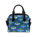 Cute Aliens in UFOs - Shoulder Handbag (Model 1634) One size Shoulder Handbags (1634)