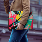 Abstract Colours Laptop Sleeve (Multiple Sizes) Laptop Sleeve Printed Offshore