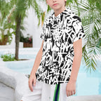 Graffiti - Senior Kids Hawaiian Shirt