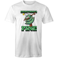 Everything's Pine, Christmas - Mens T-Shirt White Mens Christmas T-shirt Christmas Printed In Australia