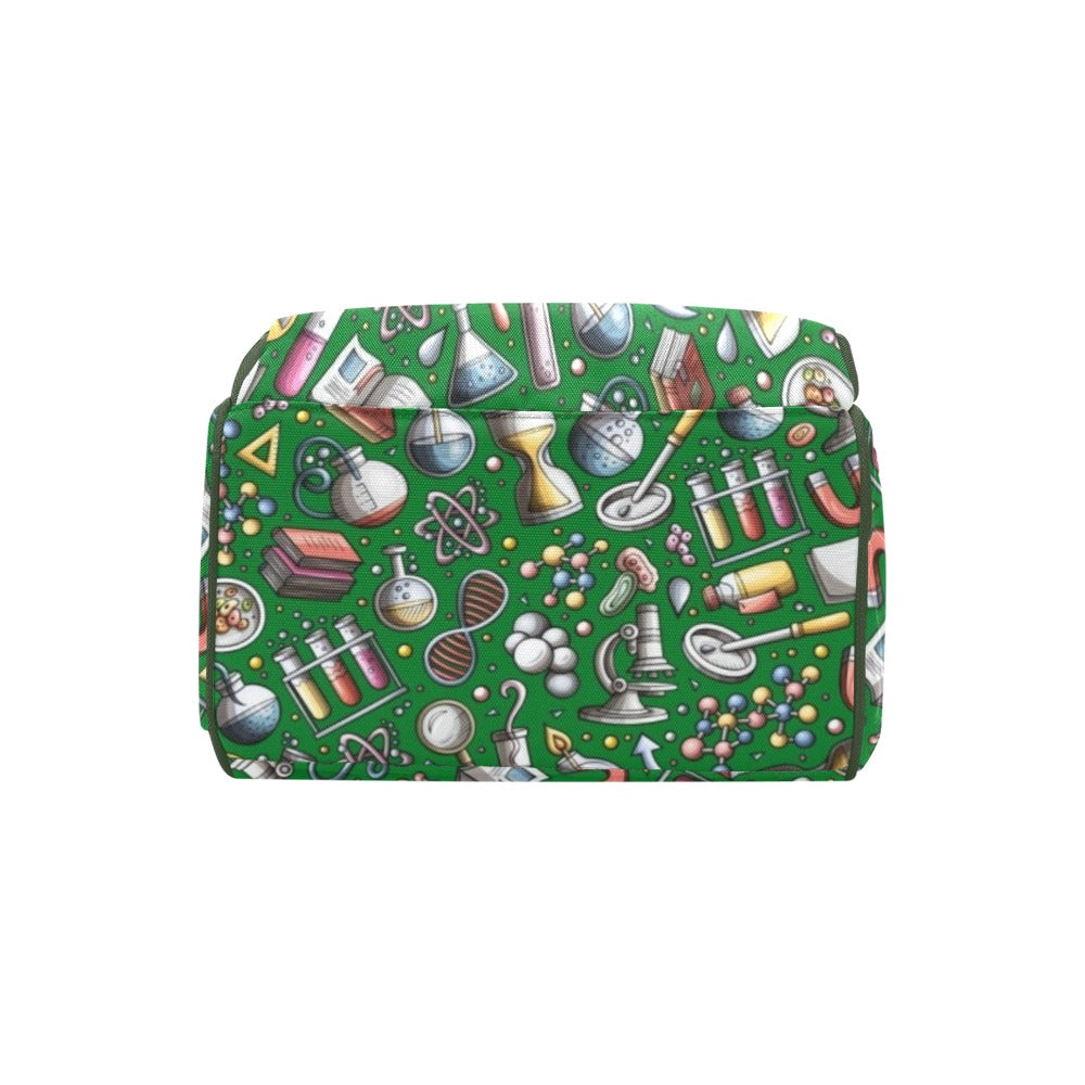 Science Love - Multi-Function Backpack, Nappy / Diaper Bag