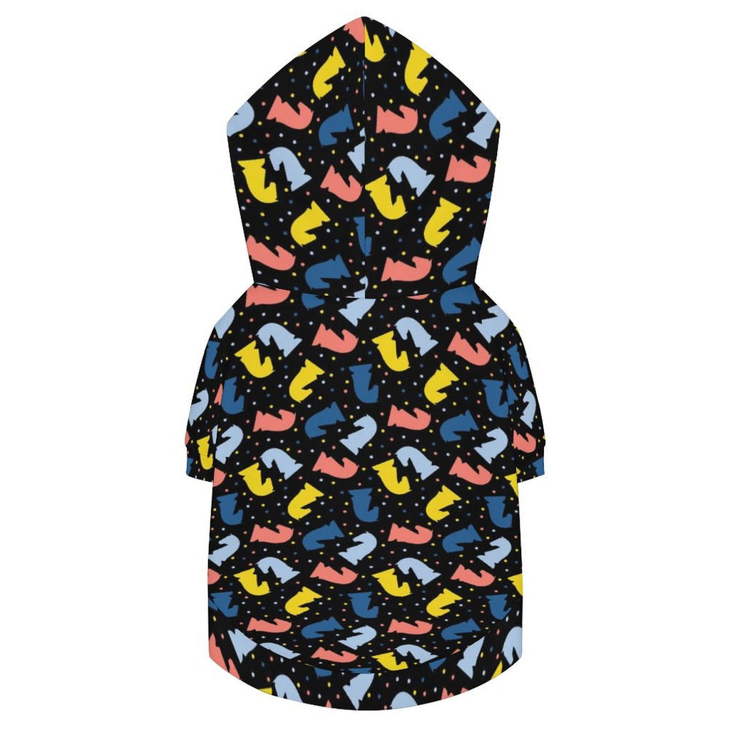 Colourful Chess Pet Hoodie (Small Size)