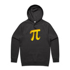 Pi - Mens Hoodie Coal Mens Hoodie Maths Printed In Australia Science