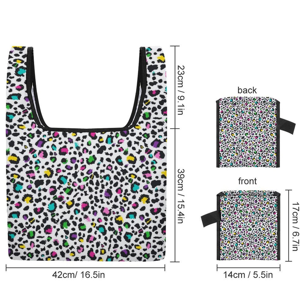 Animal Print In Colour - Collapsible Shopping Bag