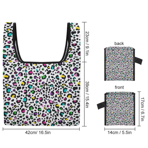 Animal Print In Colour - Collapsible Shopping Bag