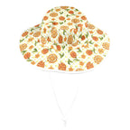 Graphic Floral Wide Brim Bucket Hat Wide Brim Bucket Hat Plants Printed Offshore