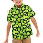 Cute Limes - Junior Kids Hawaiian Shirt