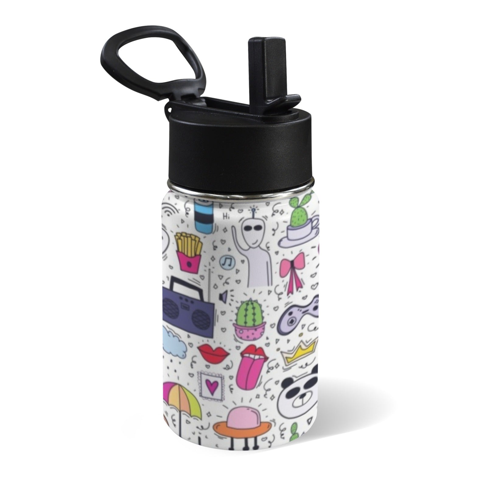 Bright Life 12oz Kids Water Bottle with Straw Lid