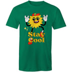 Stay Cool - Mens T-Shirt Kelly Green Mens T-shirt Printed In Australia