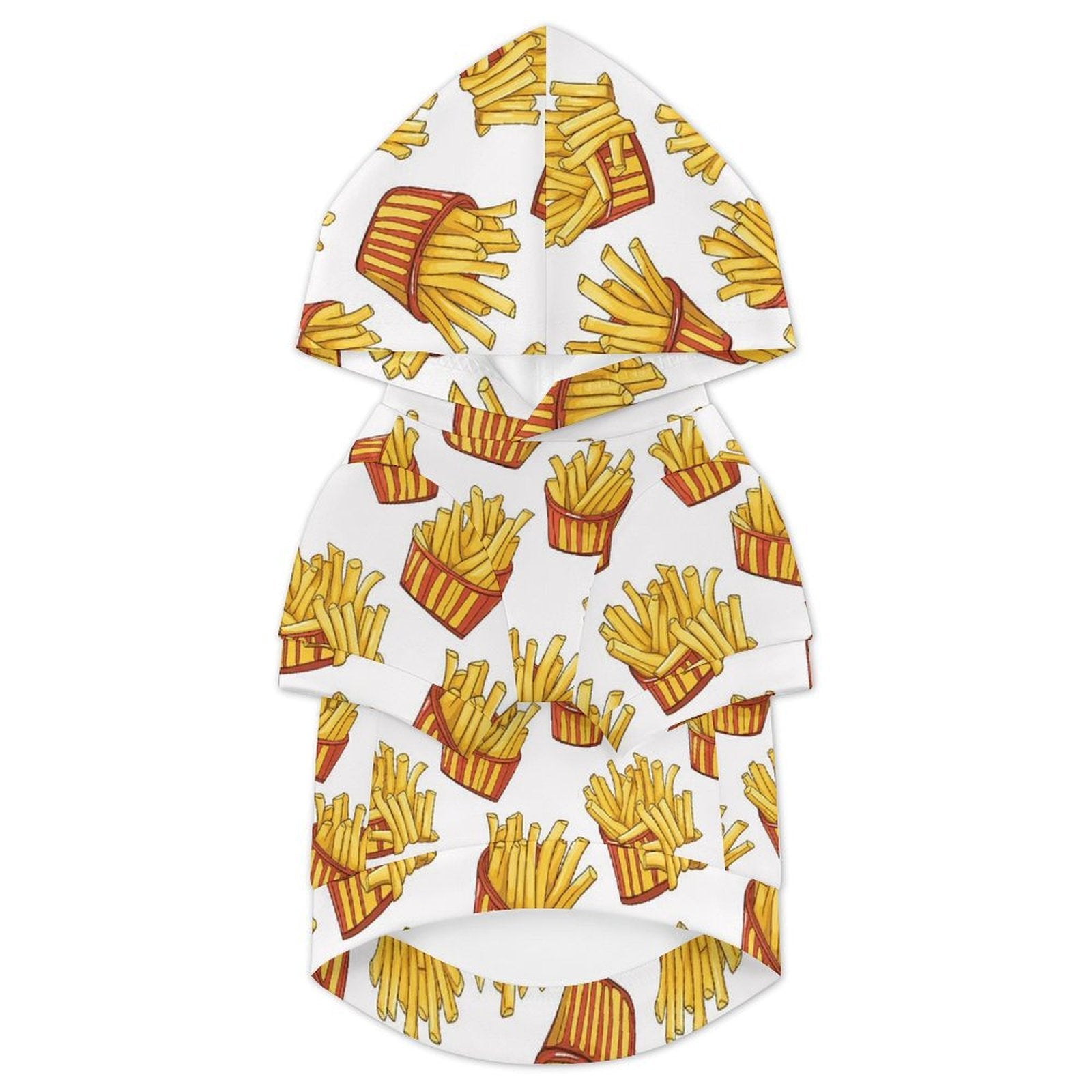 French Fries Pet Hoodie (Small Size)
