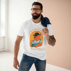 Coffee Makes Life Bearable - Men's Staple Tee White Mens Premium T-Shirt Animal Coffee Printed in AU and US